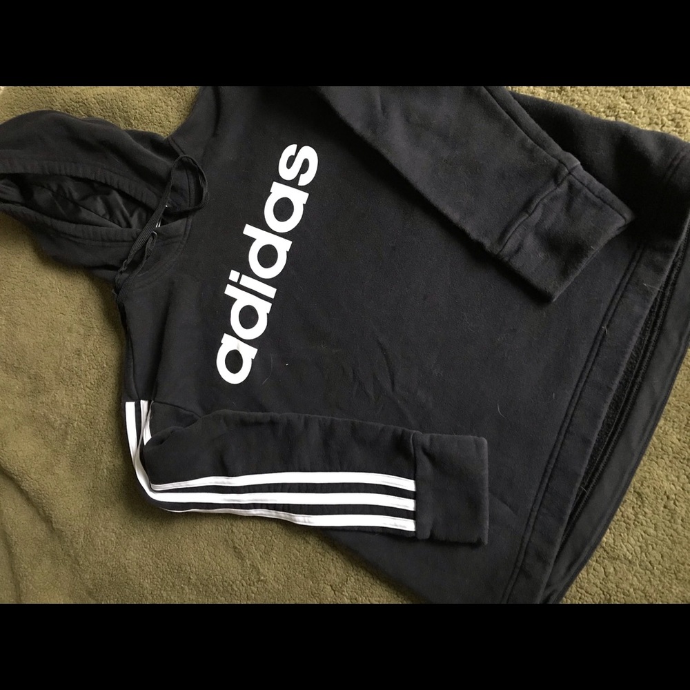 Adidas pullover hoodie!